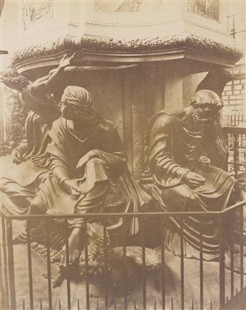 EUGÈNE ATGET (1857-1927) A selection of 7 photographs, including studies of Notre Dame Cathedral.